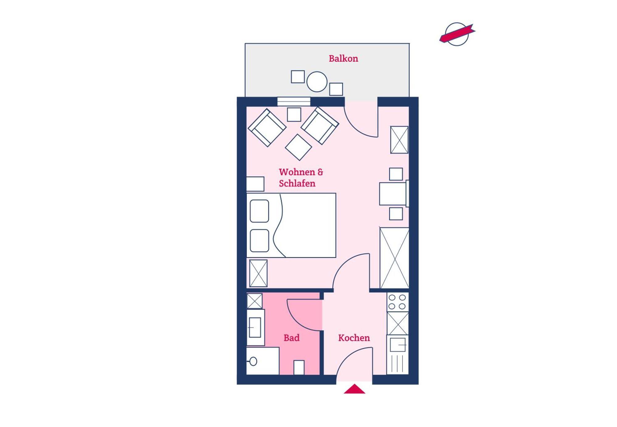 Nordland Appartements Wohnung Aeroe วืคเอาฟ์เฟอร์ ภายนอก รูปภาพ